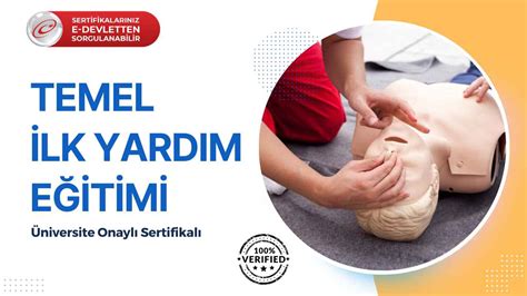 İlk Yardım Eğitimleri ve Sertifikasyon Süreci